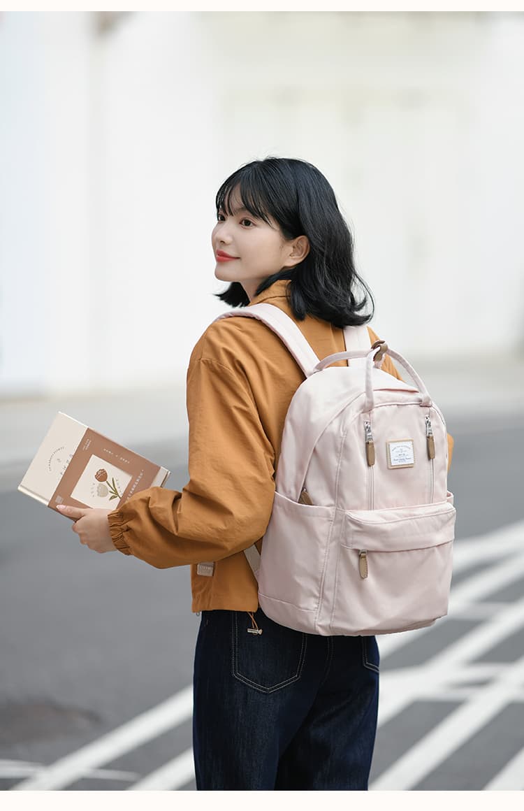 大容量リュック 高校生向け大容量通学鞄 女子学生用多機能背負い鞄