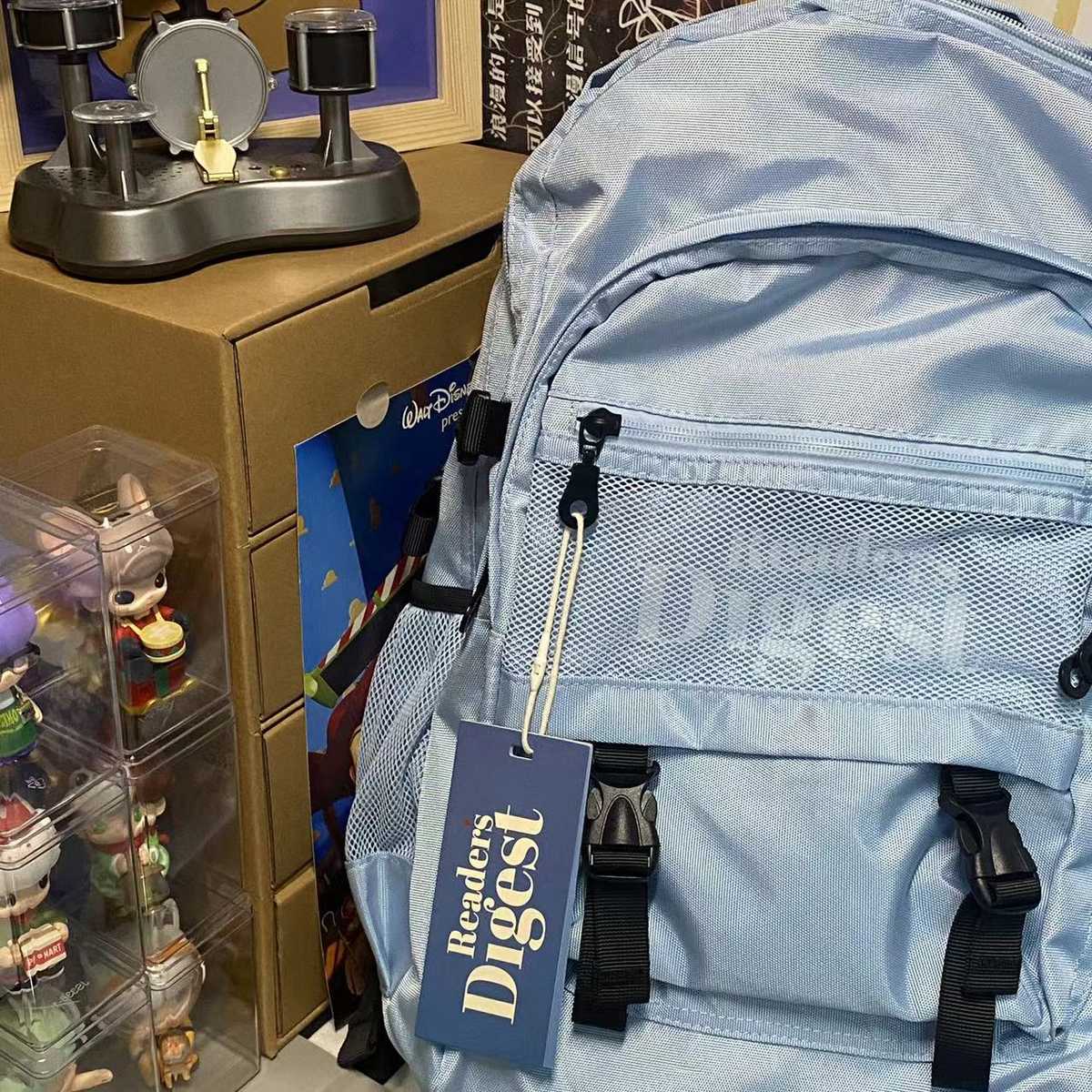 高校生向け大容量リュック メッシュポケット付き通学鞄