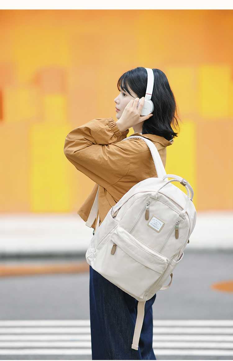 大容量リュック 高校生向け大容量通学鞄 女子学生用多機能背負い鞄