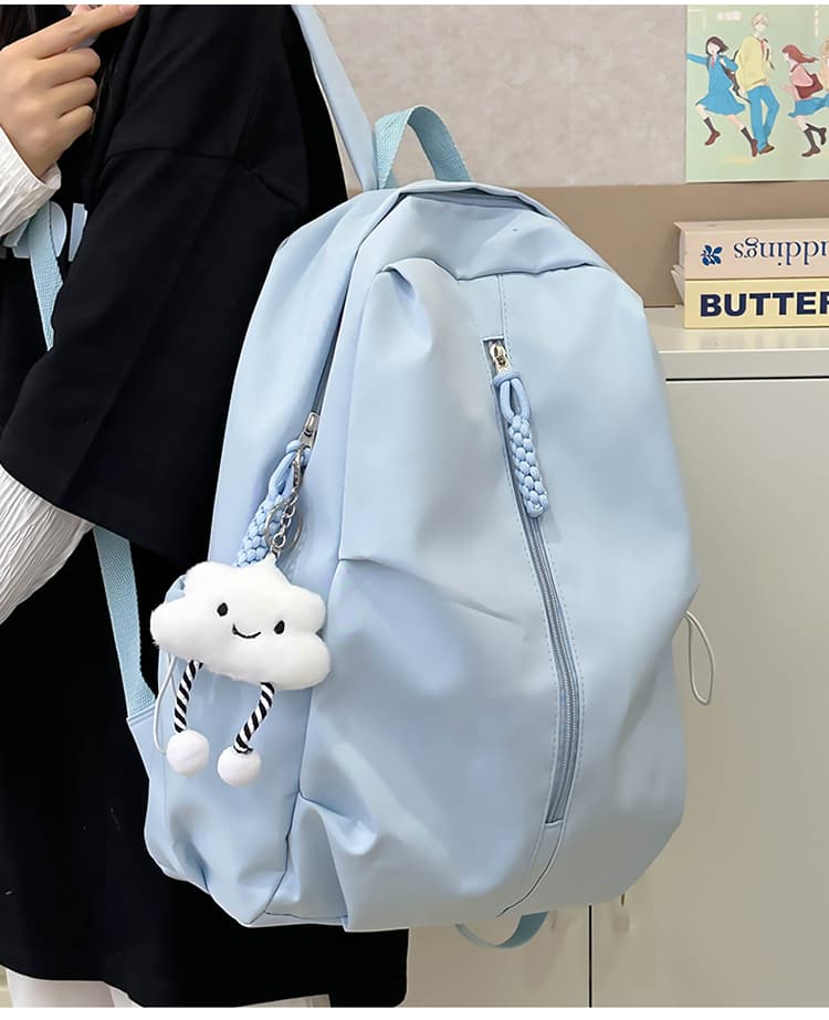 大容量リュック すっきりシンプル学生リュック