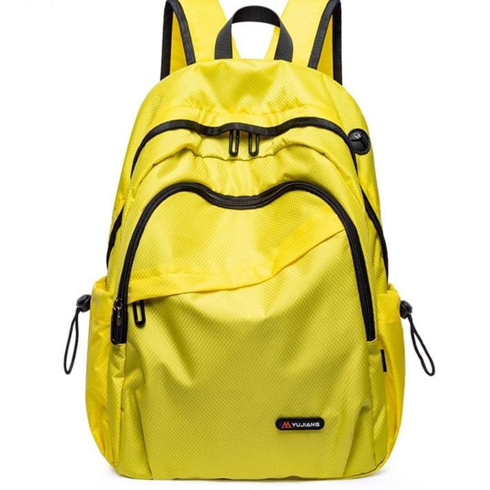 大容量リュック 機能的多ポケット学生リュック