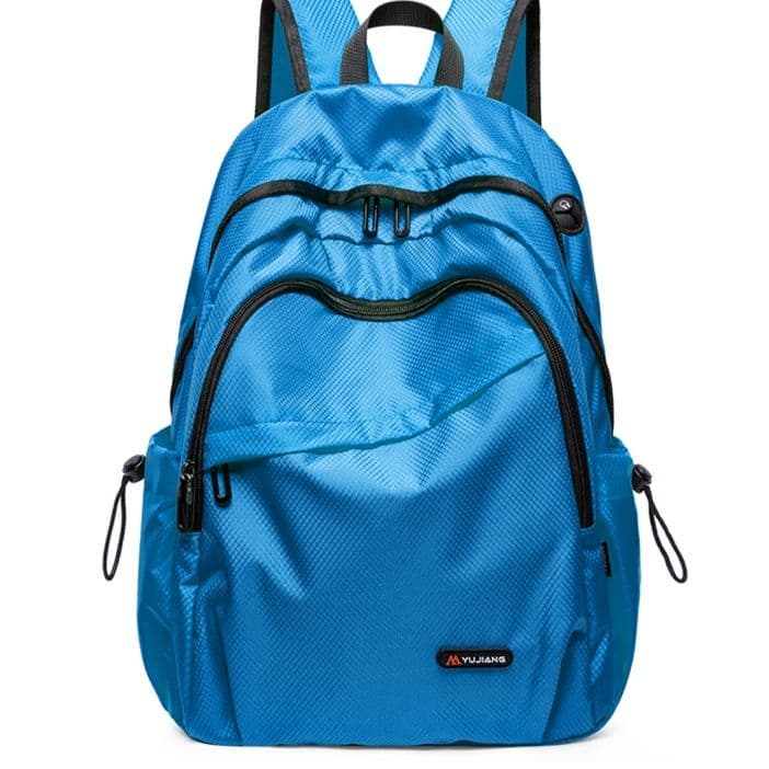 大容量リュック 機能的多ポケット学生リュック